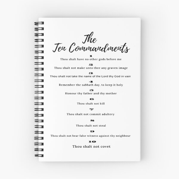 Item preview, The ten commandments, designed and sold by PrintGood.