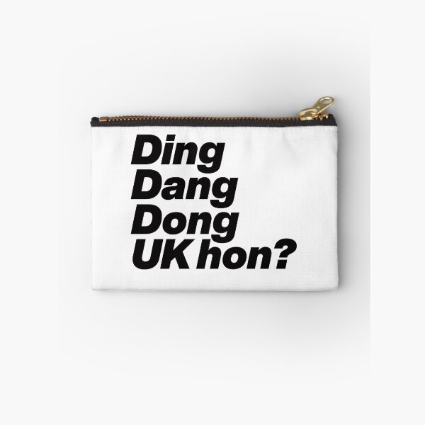 Item preview, Ding Dang Dong UK hon - Rupauls Drag Race UK Season 2 - Black Text Graphic designed and sold by TypeHaus™.