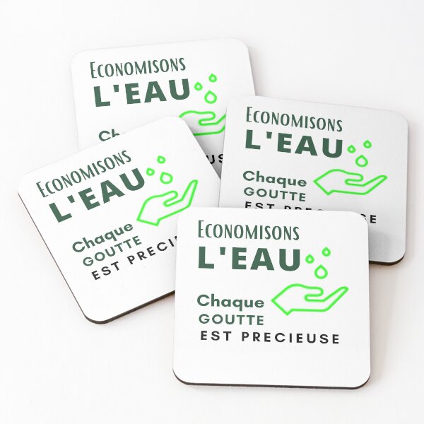 Item preview,  Let's save water, every drop is precious designed and sold by mgconseils.