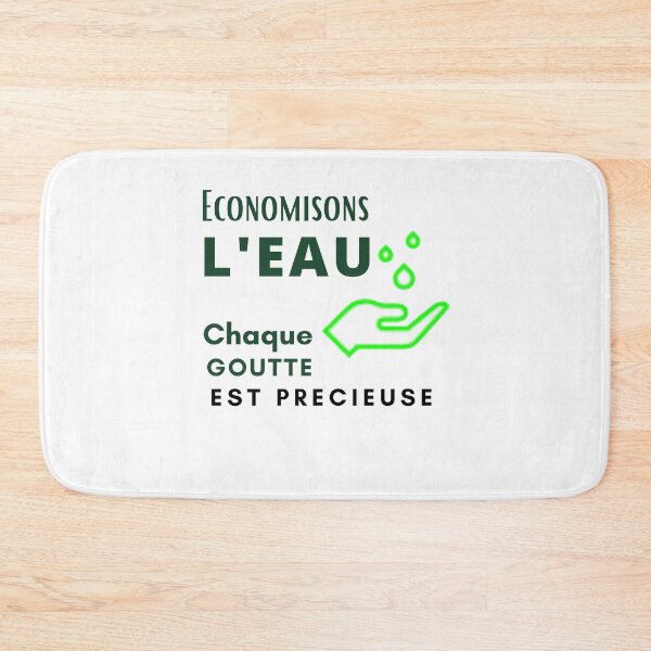 Item preview,  Let's save water, every drop is precious designed and sold by mgconseils.