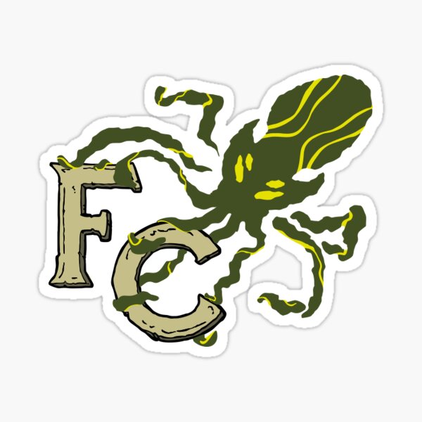 Four Corners tiny crest - for light backgrounds Sticker