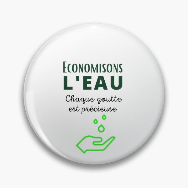 Item preview, Let's save water, every drop is precious designed and sold by mgconseils.