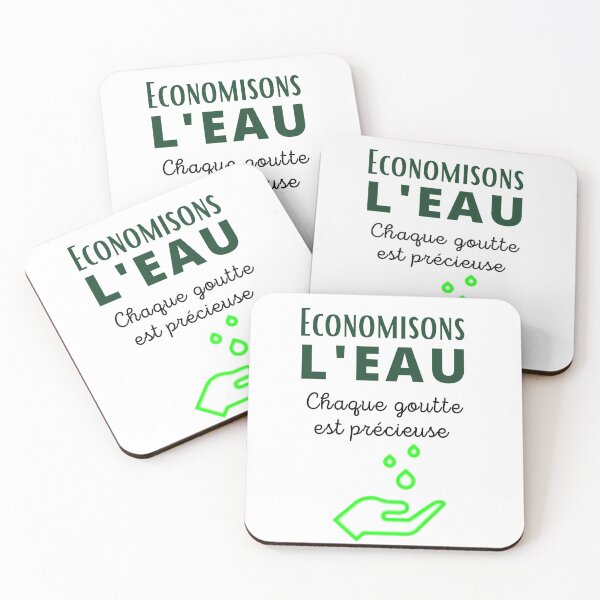 Item preview, Let's save water, every drop is precious designed and sold by mgconseils.