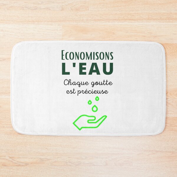 Item preview, Let's save water, every drop is precious designed and sold by mgconseils.