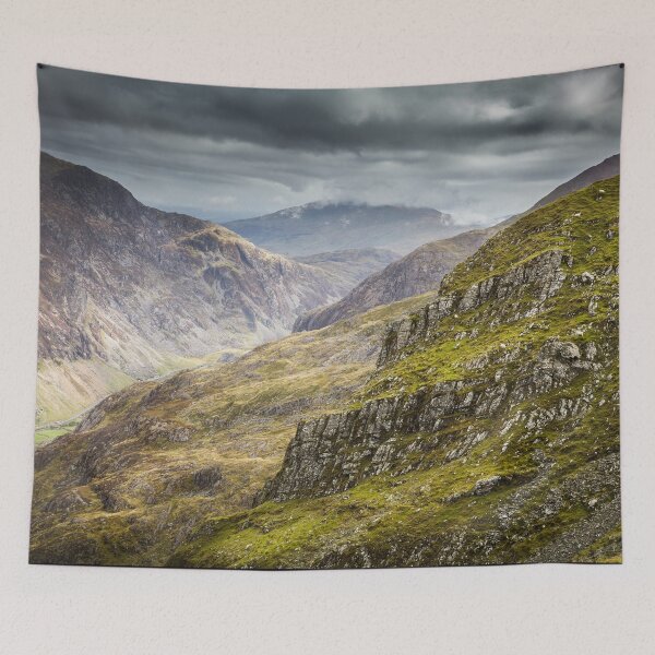 Artikelvorschau, Snowdon-Landschaft entworfen und verkauft von heidipics.