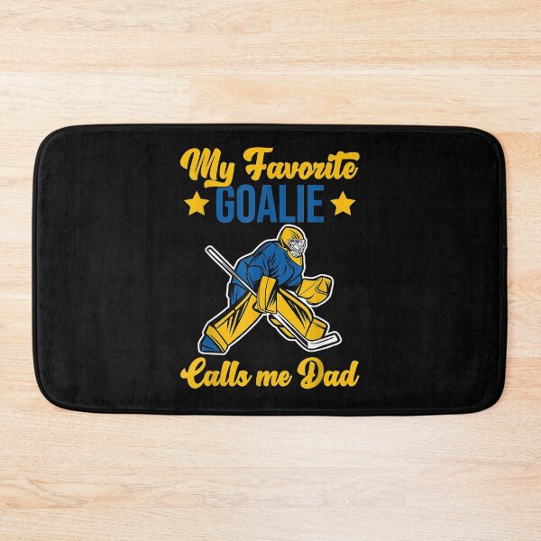 Item preview, My Favorite Goalie Calls Me Dad Goal Skate Team Ice Hockey  designed and sold by charissamo77.