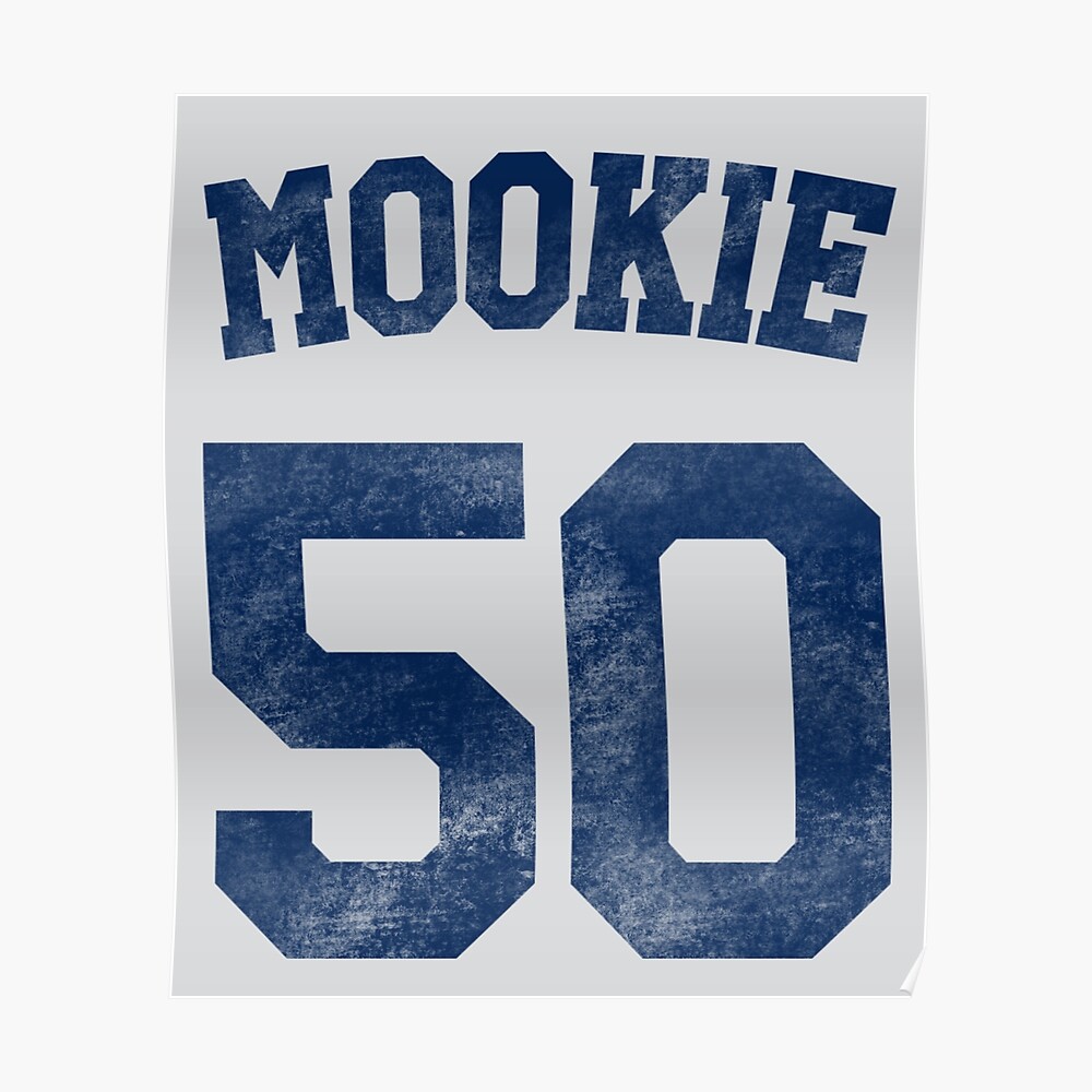 Mookie Betts - Baseball Art - Mookie - Nickname Jersey