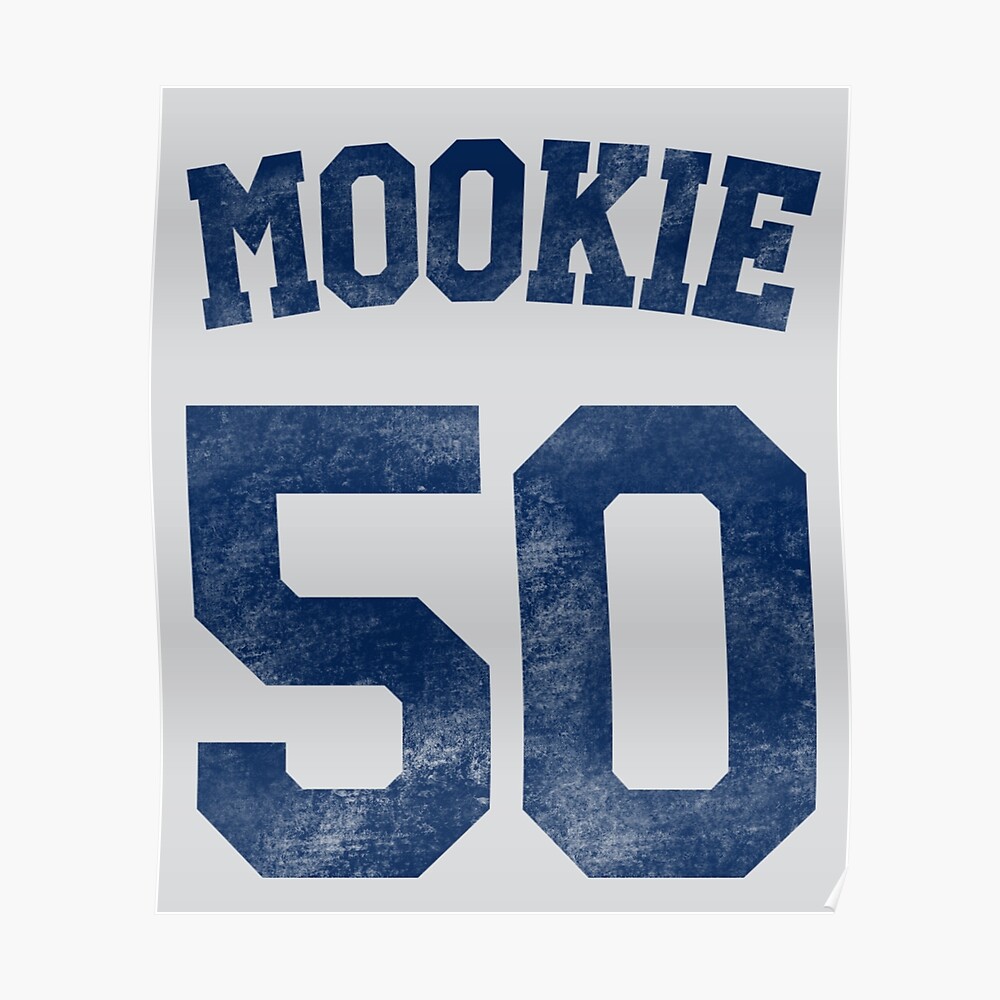 Mookie Betts 50 Los Angeles Baseball Jersey - Mookie Betts - Sticker