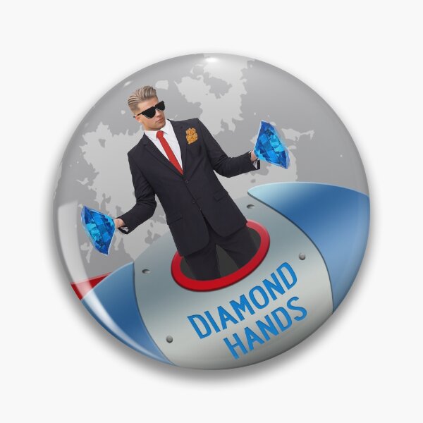 Item preview, Wall Street Bets Diamond hands designed and sold by Citizen of  Trash.
