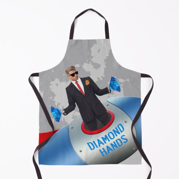 Item preview, Wall Street Bets Diamond hands designed and sold by Citizen of Trash.