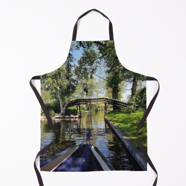 Item preview, Boating in the canals of Giethoorn | The Netherlands designed and sold by felinefeelings.