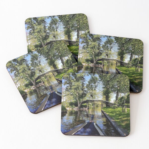 Item preview, Boating in the canals of Giethoorn | The Netherlands designed and sold by felinefeelings.