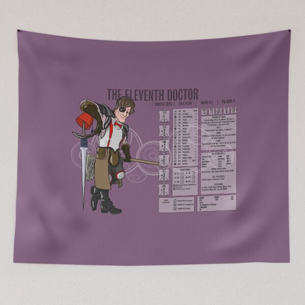 Item preview, The Eleventh Doctor - Paladin 11 (Stats) designed and sold by WoodyFranklyn.