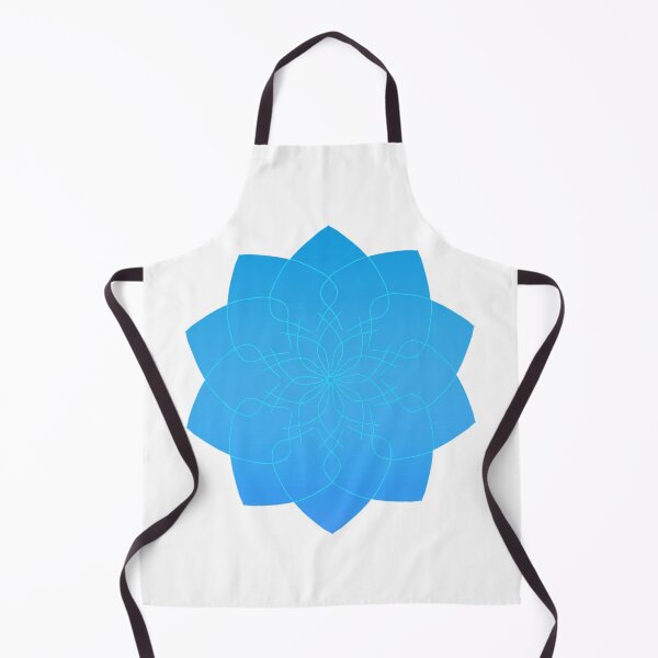 Item preview, Blue magical flower mandala designed and sold by nelllkata.