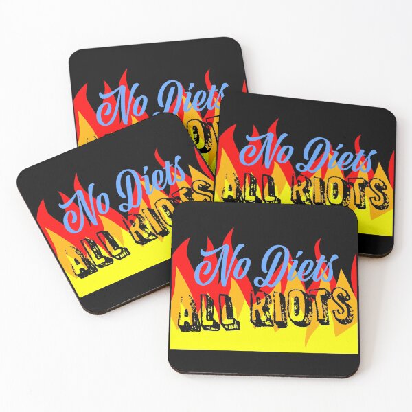 Item preview, all riots no diets designed and sold by bloosclues.