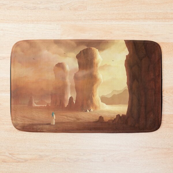 Item preview, Bedouin Nomad Camp Man in middle-east red desert designed and sold by eleathyra.