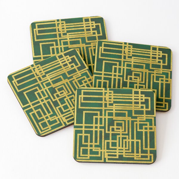 Item preview, Circuit in gold (green) designed and sold by MarvelousPSart.