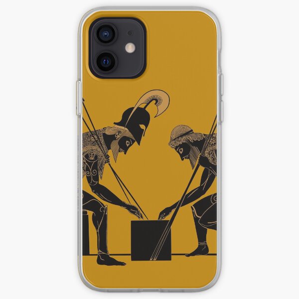 Achilles and Ajax (bronze) iPhone Soft Case