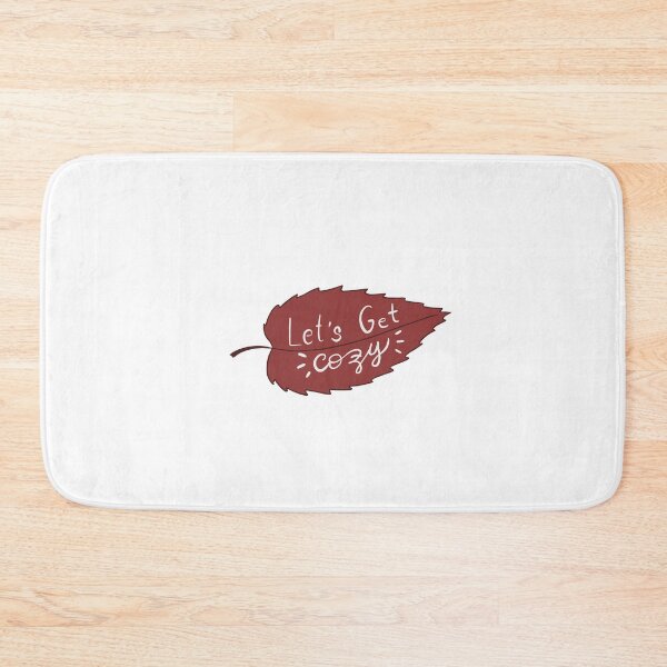 Item preview, Lets get cozy leaf designed and sold by muffinstandd.