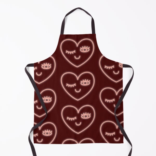 Item preview, Coral pink neon heart designed and sold by DunyaK.