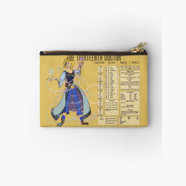 Item preview, The Thirteenth Doctor - Mystic 13 (Stats) designed and sold by WoodyFranklyn.