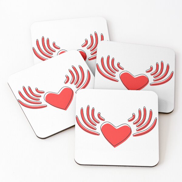 Item preview, Flying heart designed and sold by Vector Vibes.