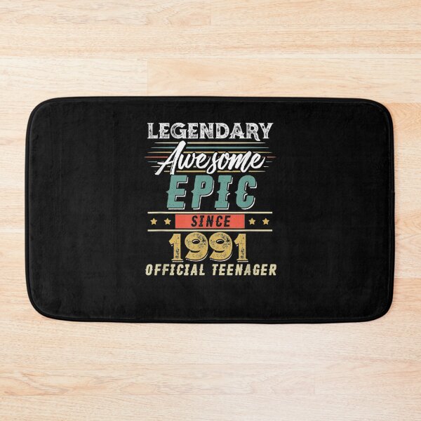 Item preview, Legendary Awesome Epic Since 1991 30th Vintage Birthday Gift  designed and sold by charissamo77.