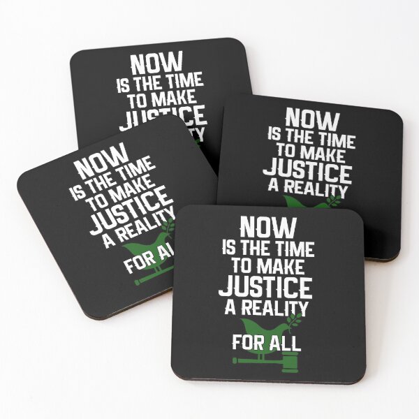 Item preview, Now is the time to make justice a reality for all designed and sold by hyggekrog.