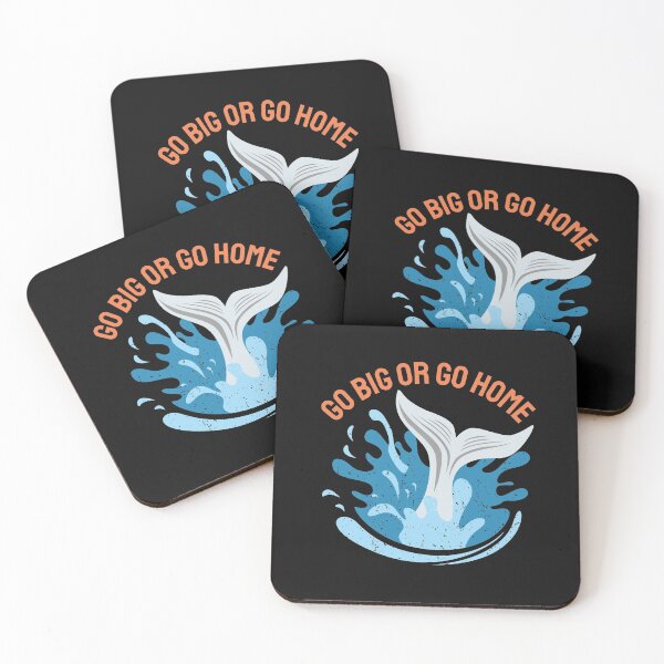 Item preview, Motivational Swimmer Quote :Go Big OR GO Home  designed and sold by remonss.