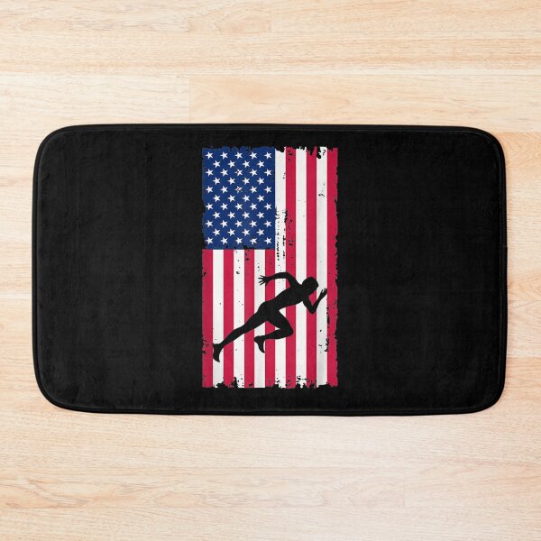 Item preview, Runner American Flag Gift  designed and sold by charissamo77.
