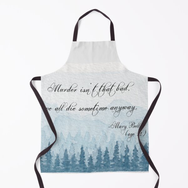 Item preview, Murder Isn't That Bad designed and sold by Delightfully Morose.