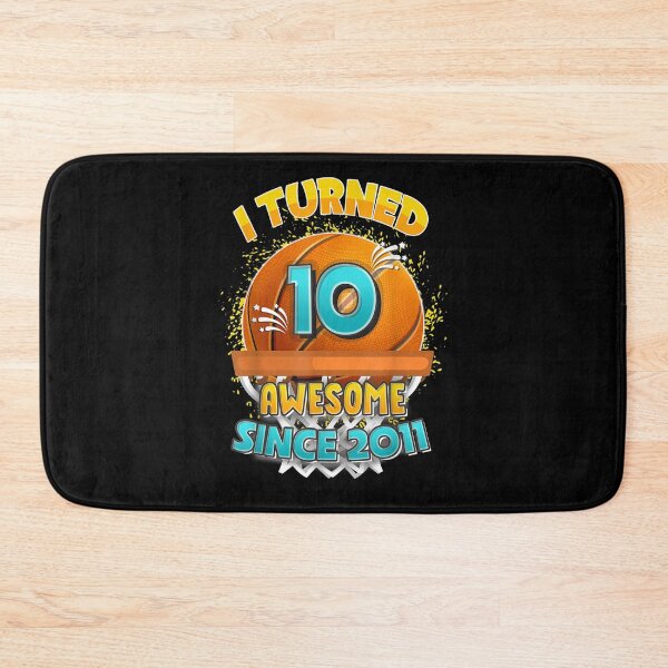 Item preview, 10th Birthday Basketball I Turned 10 Year Old Gift Boy  designed and sold by charissamo77.