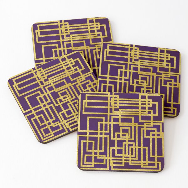 Item preview, Circuit in gold (purple) designed and sold by MarvelousPSart.