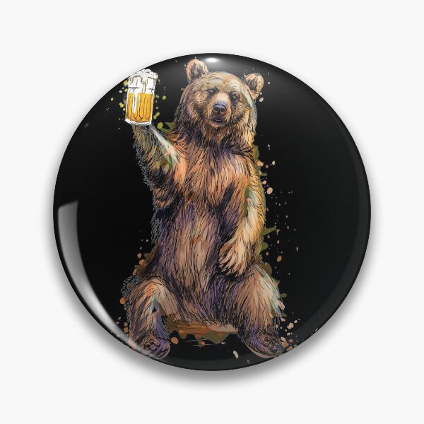 Item preview, Bear Drinking - Father's Day Gift designed and sold by Doa-ibu.