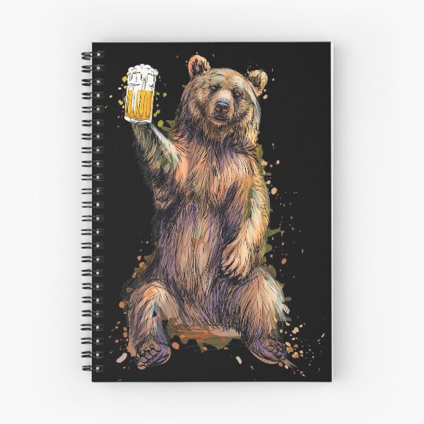 Item preview, Bear Drinking - Father's Day Gift designed and sold by Doa-ibu.