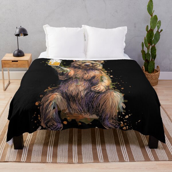 Item preview, Bear Drinking - Father's Day Gift designed and sold by Doa-ibu.