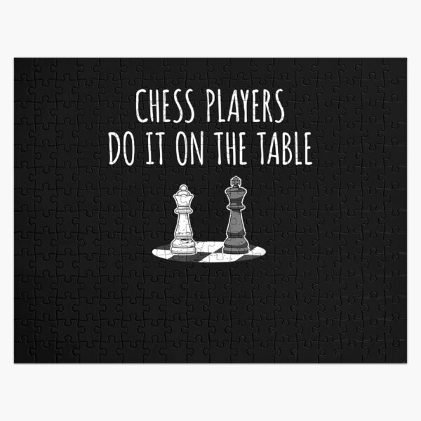Item preview, Funny Chess Player Chess Pieces I On The Table  designed and sold by charissamo77.