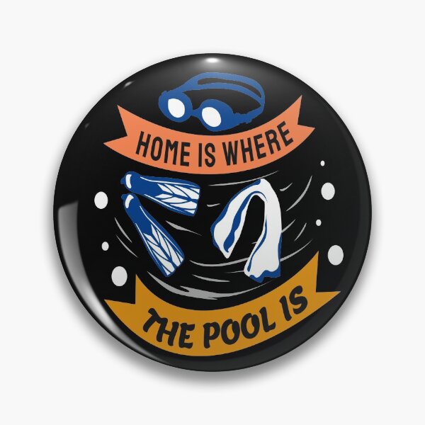 Item preview,  Swimming Love  Quote :Home Is Where The Pool Is designed and sold by remonss.