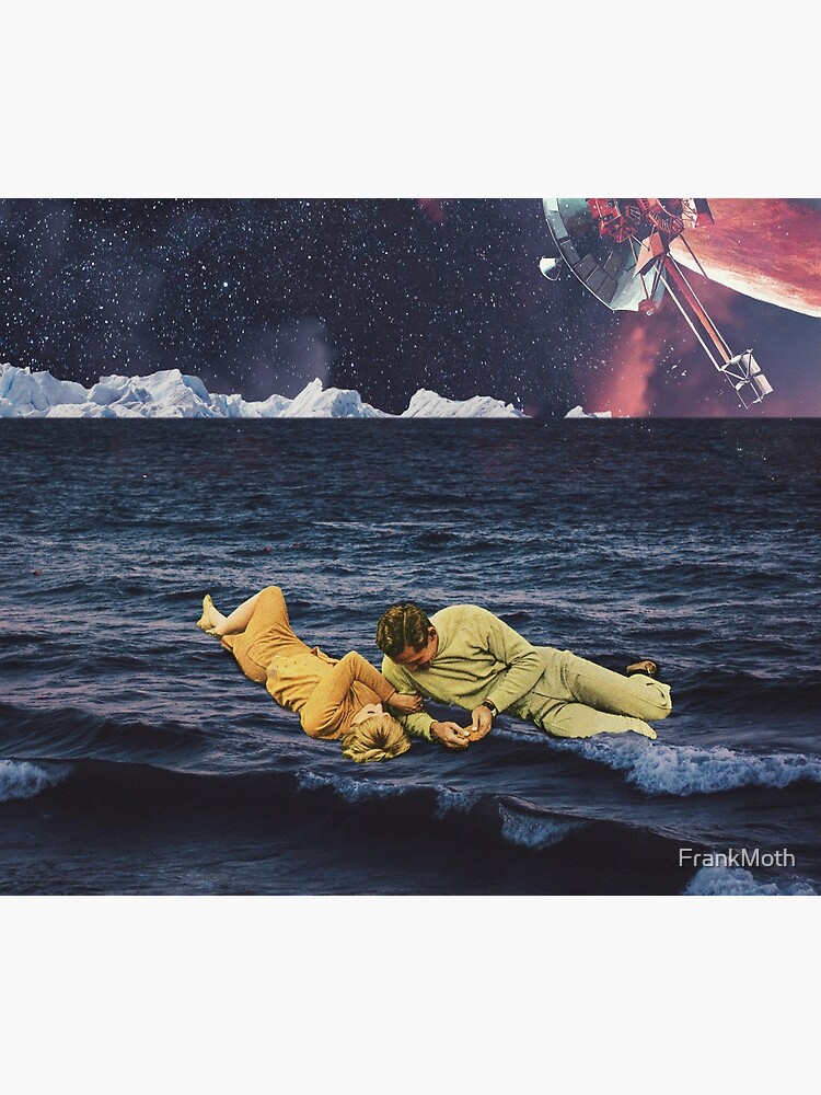 Thumbnail 6 of 6, Throw Blanket, to be Reborn from a sea of Optimism designed and sold by FrankMoth.
