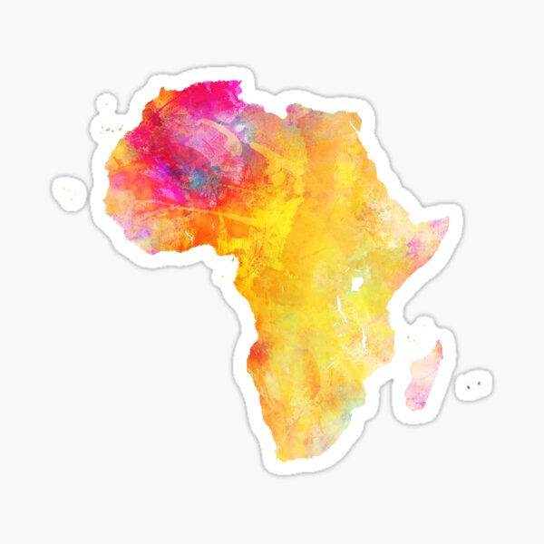 African Map Stickers Redbubble - roblox era of terror map 2020