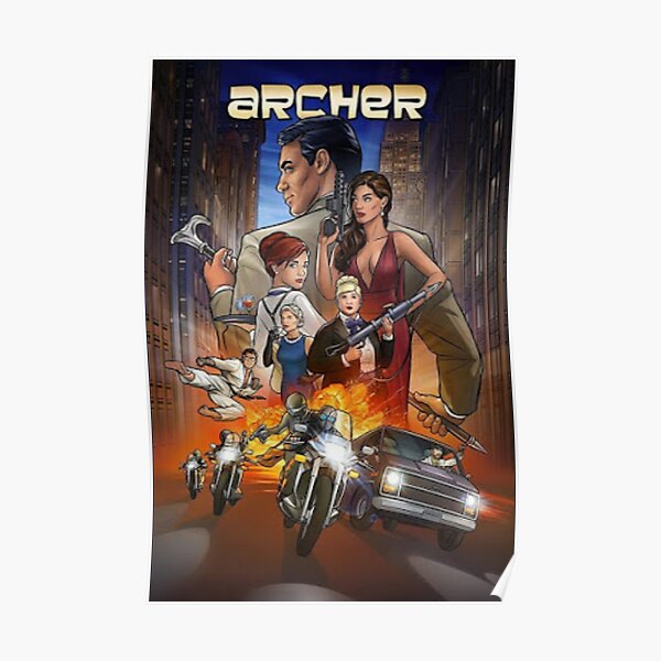 sterling archer posters redbubble