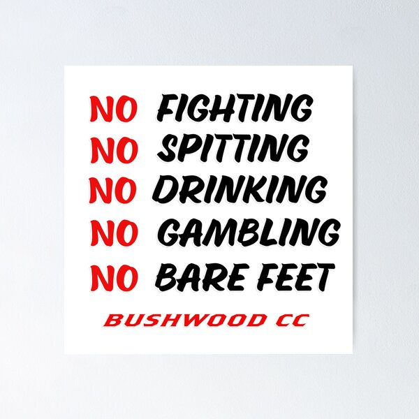 Item preview, Bushwood Caddyshack Sign designed and sold by PiperDownTees.