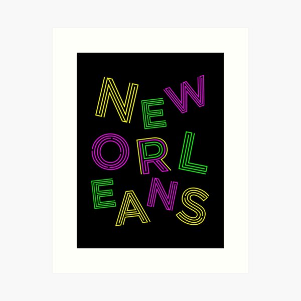 Item preview, New Orleans Yellow Green Purple designed and sold by PEK1787.