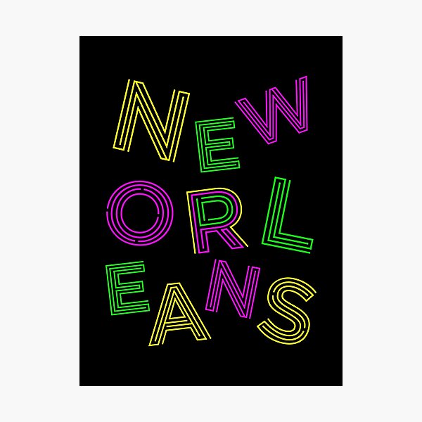 Item preview, New Orleans Yellow Green Purple designed and sold by PEK1787.