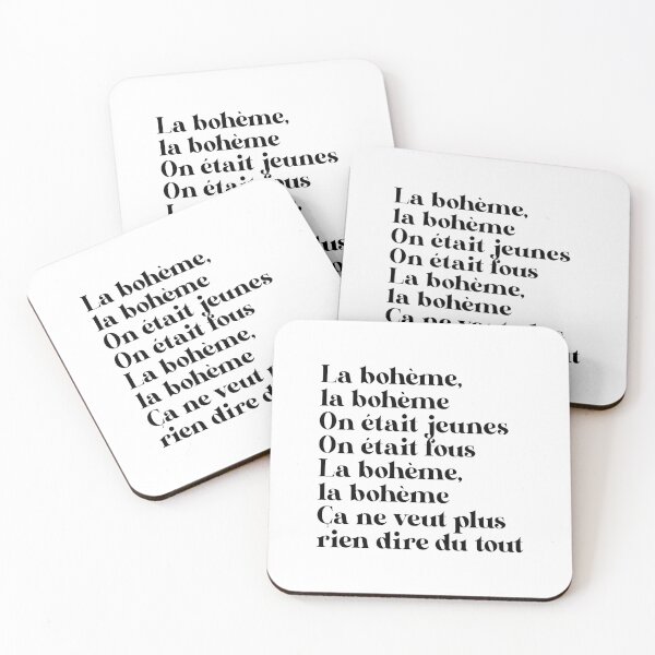 Item preview, La Bohème 2 (black) designed and sold by didijuca.