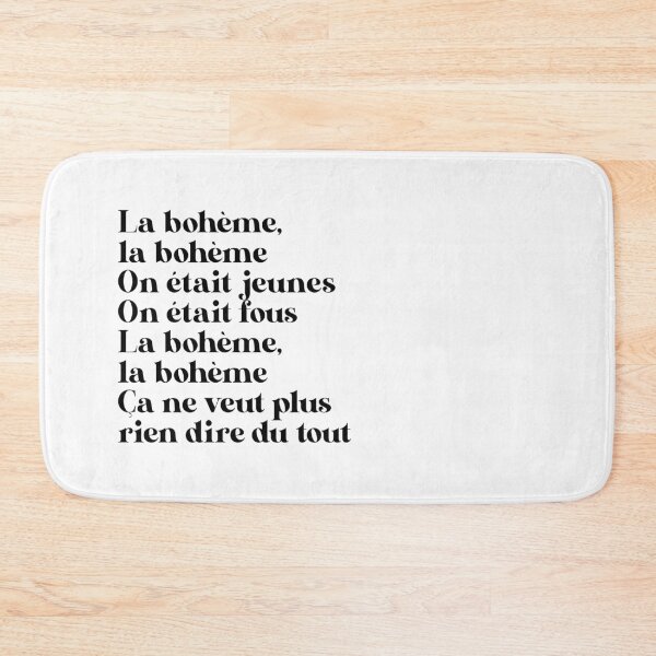 Item preview, La Bohème 2 (black) designed and sold by didijuca.