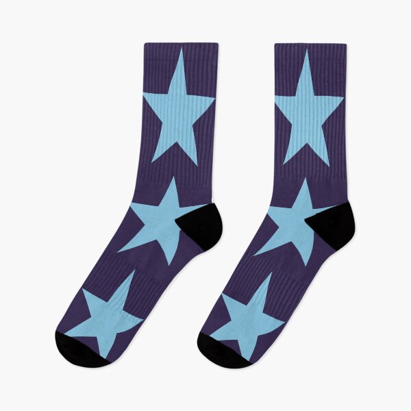 Item preview, Large BABY BLUE and NAVY BLUE STARS  designed and sold by RachelMacht.