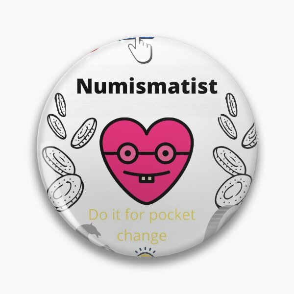 Item preview, Numismatist heart designed and sold by Highhocreations.