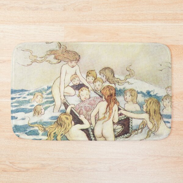 Artikelvorschau, The Water Babies vintage illustration - Warwick Goble entworfen und verkauft von Vintage Designs +.