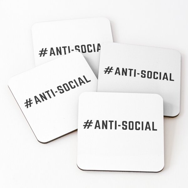 Item preview,  EAT SLEEP HURDLES REPEAT  "#ANTI-SOCIAL" sarcastic quote sticker [P-Q 135][789] designed and sold by HIPNOTIZAR  CRAFTS.